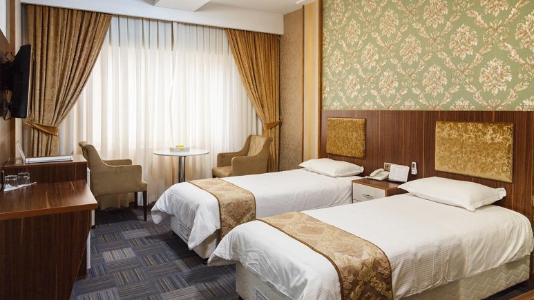 اتاق دو تخته توئین هتل آرامیس تهران